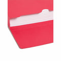 Smead Letter Recycled File Wallet, Red, 8 1/2" Width x 11" Length, 1 / Pack, SMD77205
