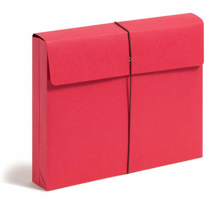 Smead Letter Recycled File Wallet, Red, 8 1/2" Width x 11" Length, 1 / Pack, SMD77205