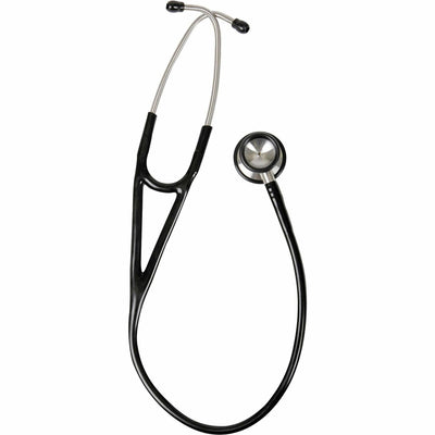 Medline Accucare Cardiology Stethoscope, Black, MIIMDS92500