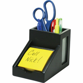 Victor Midnight Black Collection Wood Pencil Cup, VCT95055