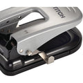 Amax Bostitch EZ Squeeze 40 Two-Hole Punch, Silver, ACI2340