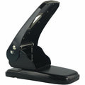 Business Source Two-hole Metal Punch, Gray, BSN62896