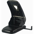 Business Source Two-hole Metal Punch, Gray, BSN62896