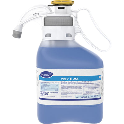 Diversey Virex II 256 Virex II 1-Step Disinfectant Cleaner, Blue, DVO5019317