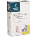 Business Source Card Laminating Pouches, Clear, 1 Box, BSN20861