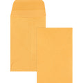 Business Source Small Coin Kraft Envelopes, Brown Kraft, 500 / Box, BSN04440