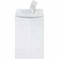 Quality Park 6-1/2 x 9-1/2 Catalog Mailing Envelopes with Redi-Strip Self-Seal Closure, White, 100 / Box, QUA44334