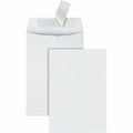 Quality Park 6-1/2 x 9-1/2 Catalog Mailing Envelopes with Redi-Strip Self-Seal Closure, White, 100 / Box, QUA44334