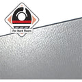 Floortex XXL Polycarbonate Rectangular Chair Mat for Hard Floors - 60" x 118", Clear, FLR1215030019ER