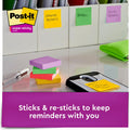 3M Post-it Super Sticky Notes - Playful Primaries Color Collection, Blue Paradise, 1 Pack, MMM622-8SSAN