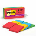 3M Post-it Super Sticky Notes - Playful Primaries Color Collection, Blue Paradise, 1 Pack, MMM6228SSAN