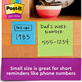 3M Post-it Super Sticky Notes - Energy Boost Color Collection, Blue Paradise, 1 Pack, MMM622-8SSAU