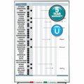 ACCO Quartet Matrix 36-employee In/Out Board, QRT33705