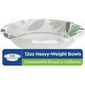 Georgia Pacific . Dixie Ultra Pathways 12 oz Heavyweight Paper Bowls by GP Pro, White, 8 / Carton, DXESX12PATH