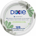Georgia Pacific . Dixie Pathways 8-1/2" Mediumweight Paper Plates by GP Pro, White, 4 / Carton, DXEUX9WSCT