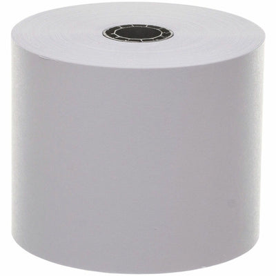 Business Source Single-ply 150' Machine Paper Rolls, White, 2 1/4" x 150 ft, 1 Pack — view 1