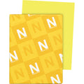 Neenah Paper Neenah Astrobrights Paper Letter Lift-Off Lemon 250/pkg, Lemon (Yellow), 8 1/2" x 11", 250 / Pack, WAU21021