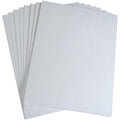 C-Line Embossed Cardstock Name Tents, White, 8 1/2" x 11", 100 / Box, CLI87587