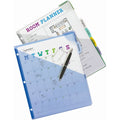 Avery Corner Lock Write & Erase Plastic Dividers with Expandable Pockets, Translucent, AVE16183