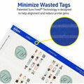 Avery Printable Tags with String, 2" x 3.5", 96 White Tags (22802), 1 Pack, AVE22802