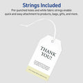Avery Printable Tags with String, 2" x 3.5", 96 White Tags (22802), 1 Pack, AVE22802
