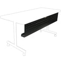 Lorell 48" Training Table Modesty Panel, Black, LLR60684