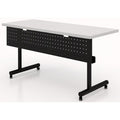 Lorell 48" Training Table Modesty Panel, Black, LLR60684