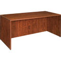 Lorell Essentials Series Rectangular Desk Shell, Red, LLR69411