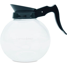 RDI-USA Coffee Pro 12-cup Glass Decanter, Clear, CFPCP27000
