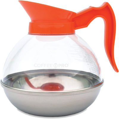 RDI-USA Coffee Pro Unbreakable 12-cup Decanter, Clear, CFPCPU13