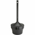 Genuine Joe 4.25 Gal Fire-safe Smoking Receptacle, Black, GJO58891