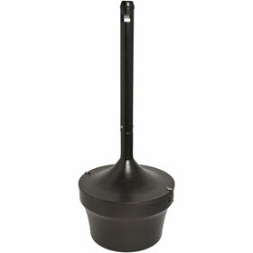 Genuine Joe 4.25 Gal Fire-safe Smoking Receptacle, Bronze, GJO58892