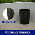 Genuine Joe 6-gallon Fire-safe Trash Can, Black, GJO58897