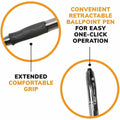 BIC Velocity Glide Bold Ball Pen, 1 Dozen, BICVLGB11BK