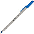 Business Source Fine Point Ballpoint Stick Pens, 1 Dozen, BSN37502