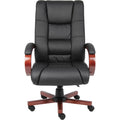 Norstar Office Boss CaressoftPlus High-Back Executive Chair, BOPB8991C