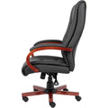 Norstar Office Boss CaressoftPlus High-Back Executive Chair, BOPB8991C