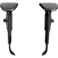 Safco Task Chair Adjustable T-Pad Arm Kit, Black, 2 / Pair, SAF3399BL