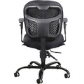 Safco Task Chair Adjustable T-Pad Arm Kit, Black, 2 / Pair, SAF3399BL