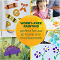 Crayola Washable Kids' Paint Set, 6 / Set, CYO541204