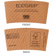 Eco-Products EcoGrip Hot Cup Sleeve, 1 Carton