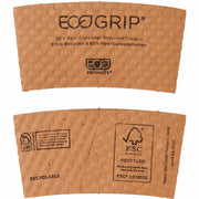 Eco-Products EcoGrip Hot Cup Sleeve, 1 Carton