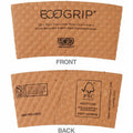 Eco-Products EcoGrip Hot Cup Sleeve, Kraft, 1300 / Carton, ECOEG2000
