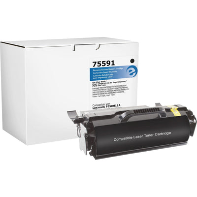 Elite Image Remanufactured Laser Toner Cartridge T650H11A - Black -, ELI75591