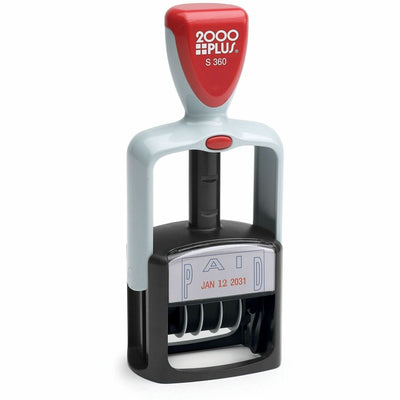 Cosco 2000 Plus 2-Color PAID Dater, COS011033