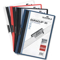 Durable Office DURACLIP Letter Report Cover, Black, 8 1/2" Width x 11" Length, DBL2203-01