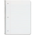 TOPS Wide Rule 1-subject Spiral Notebook, 10 1/2" x 8", TOP65000