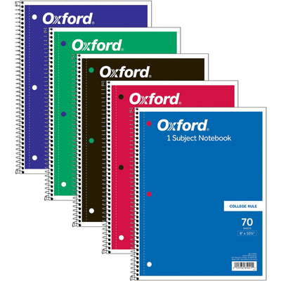 TOPS One-subject Wirebound Notebook, 10 1/2" x 8", TOP65021