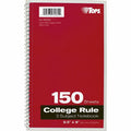 TOPS 3-subject College Ruled Notebook, 9 1/2" x 6", TOP65362