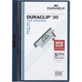 Durable Office DURACLIP Letter Report Cover, Navy, 8 1/2" Width x 11" Length, DBL220328